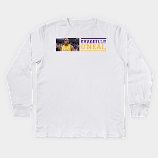 Shaquille O'neal Kids Long Sleeve T-Shirt